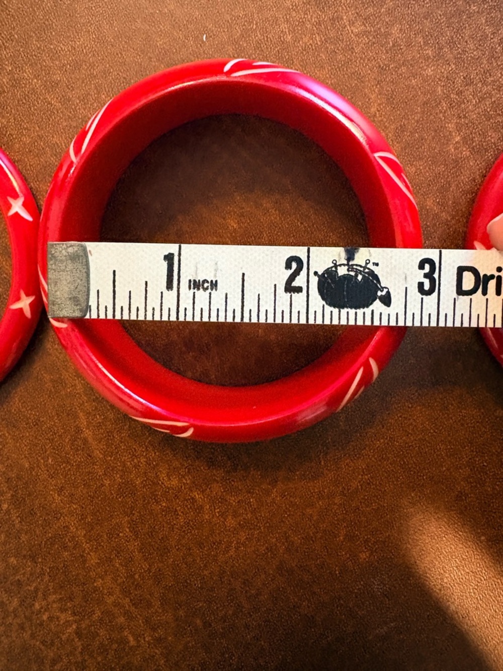 Splendette Resin Bangle 3 Piece Set - like new! - Picture 4 of 5